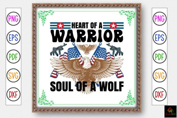 American Flag Veteran Embroidery Design