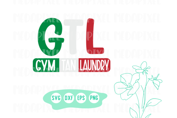GTL Gym Tan Laundry Italian Flag Graphics