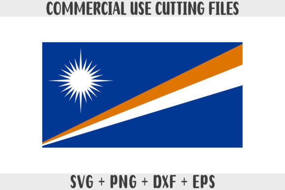 Marshall Islands Flag SVG Original Color