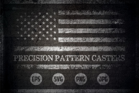 Precision Pattern Casters - USA Flag