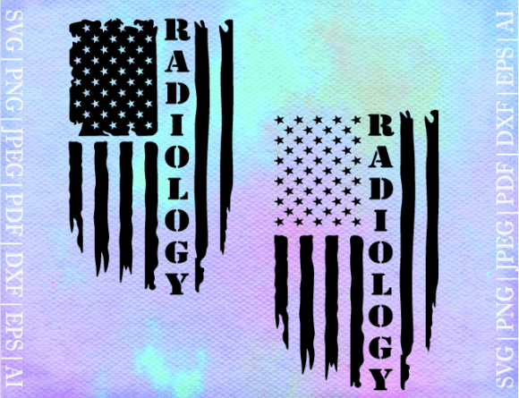 Radiology Flag SVG: Graphics for Crafts and Content