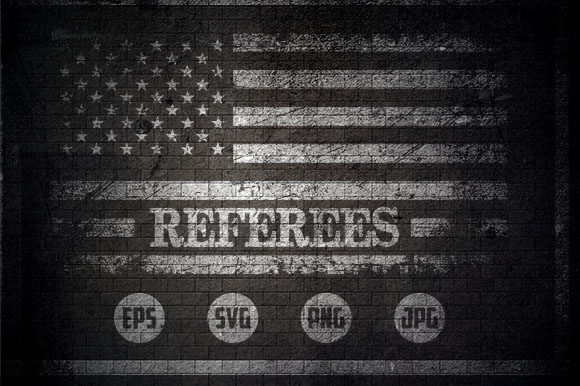 Referees - USA Flag