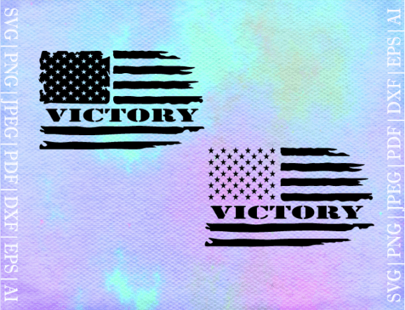 Victory Flag SVG: Graphics and Crafts