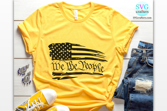 We the People, American Flag Graphics & Crafts